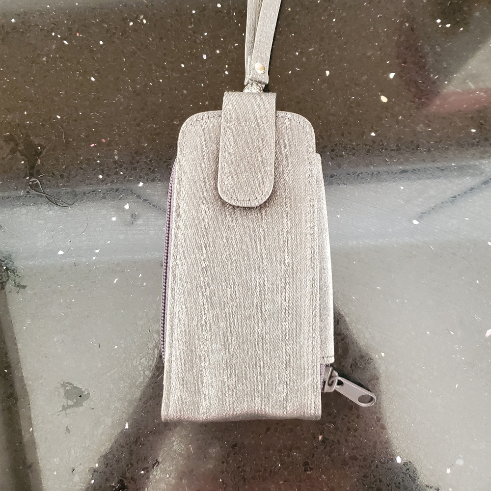Cell phone wallet